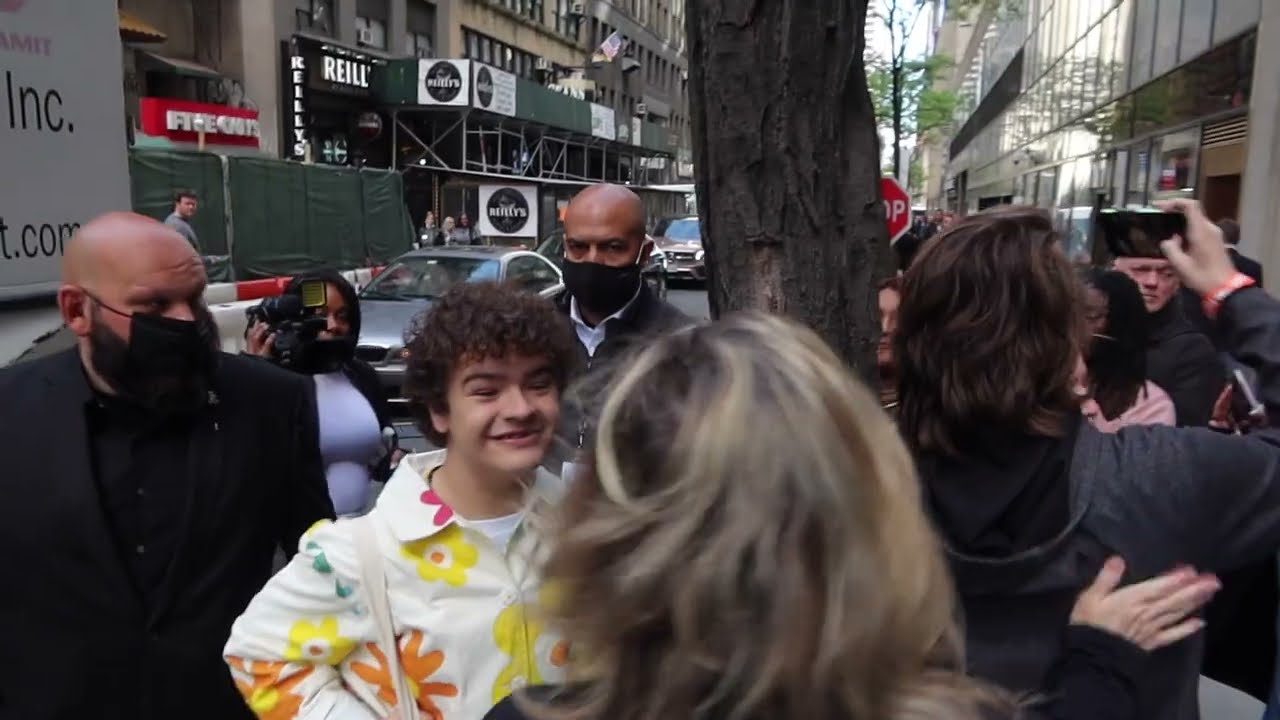 #NoahSchnapp #GatenMatarazzo #SadieSink #PriahFerguson meet fans at Today Show! #strangerthings