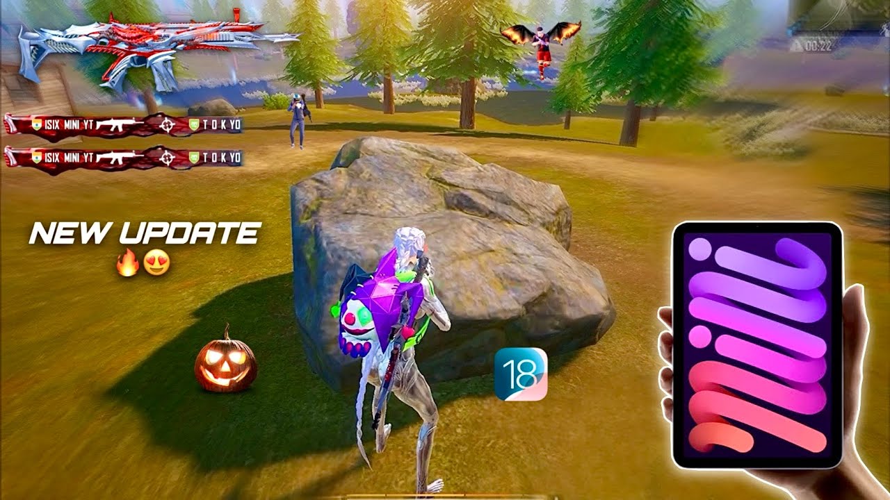 iPAD Mini 6 3.4 Update HDR+Extreme 🔥/ iOS 18 PUBG Test 😍/ LIVIK GAMEPLAY!! ❤️