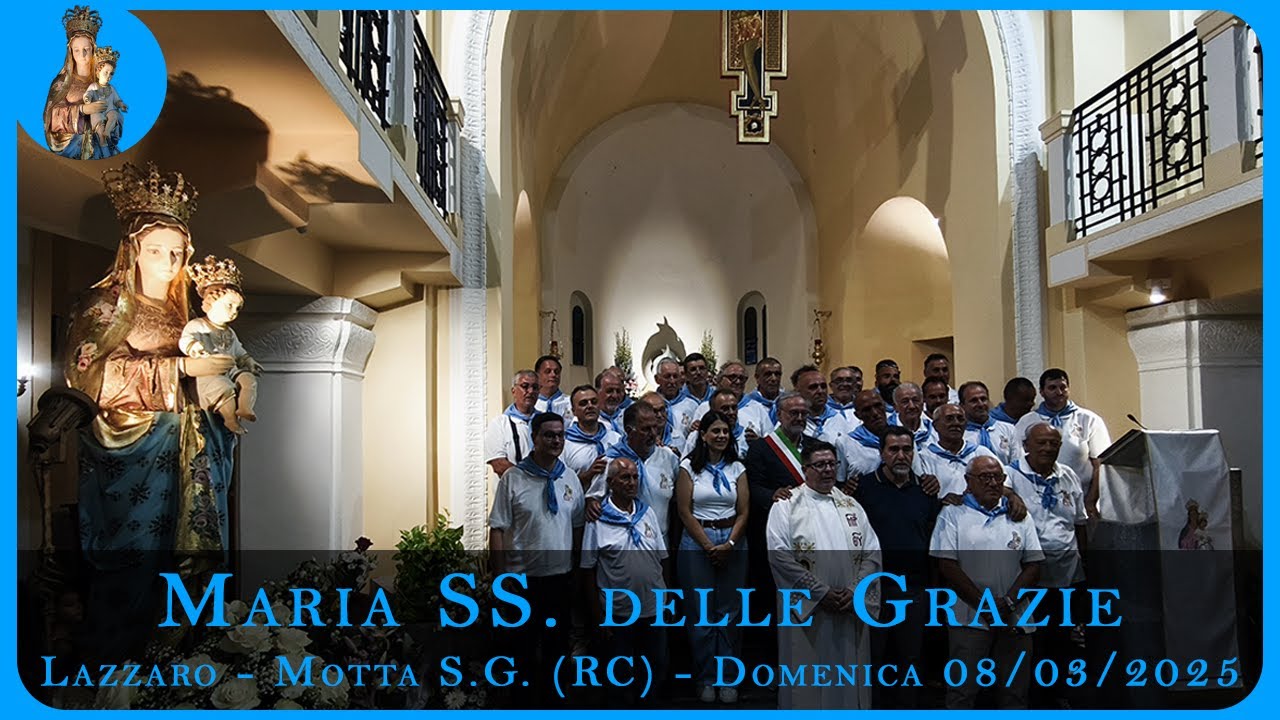 Processione Maria SS. delle Grazie - Lazzaro - Motta S. Giovanni (RC) - Domenica 03/08/2025