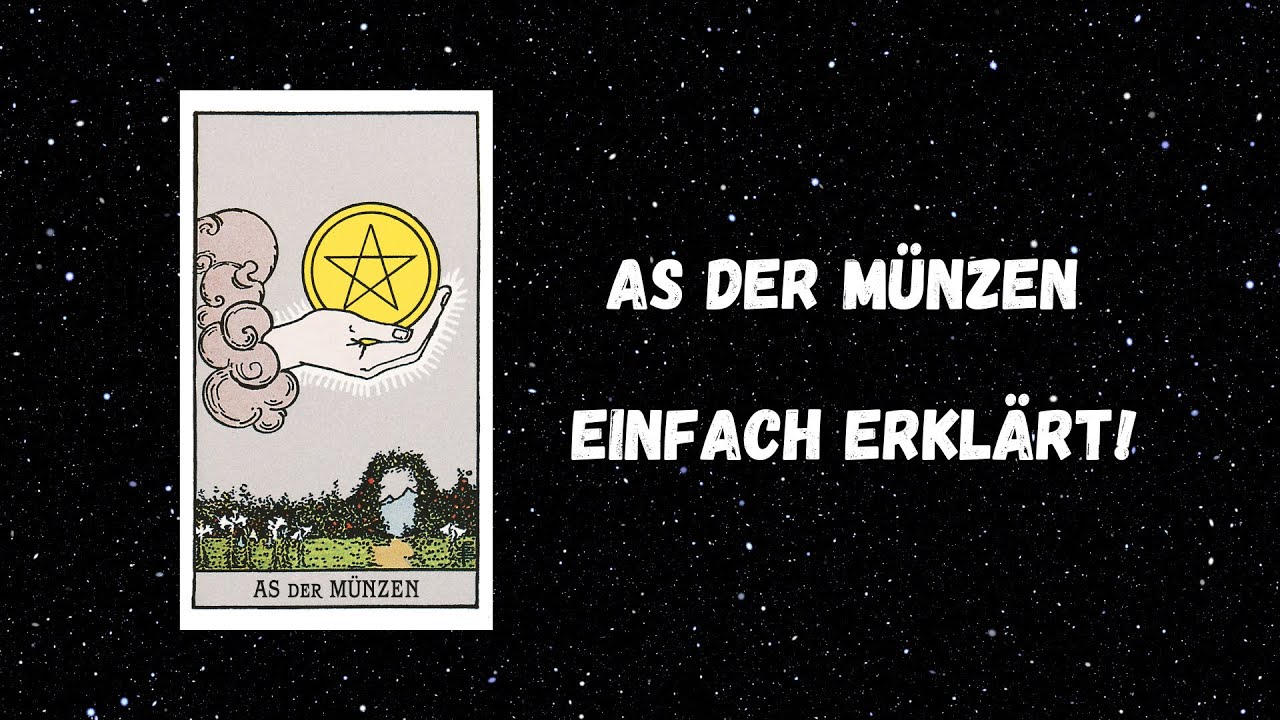As der Münzen - Einfach erklärt | Symbolik und Bedeutung | #tarotberlin #tarot #tarotkarten