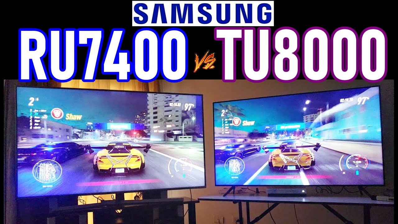 SAMSUNG RU7400 vs TU8000 ¿CUÁL ES MEJOR PARA ESTE 2020 PARA JUEGOS SERIES PELÍCULAS?