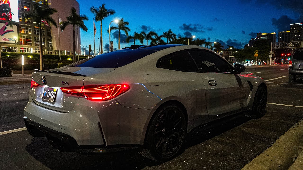 POV 2026 BMW M4 COMPETITION XDRIVE WAKING UP MIAMI AT 5 AM