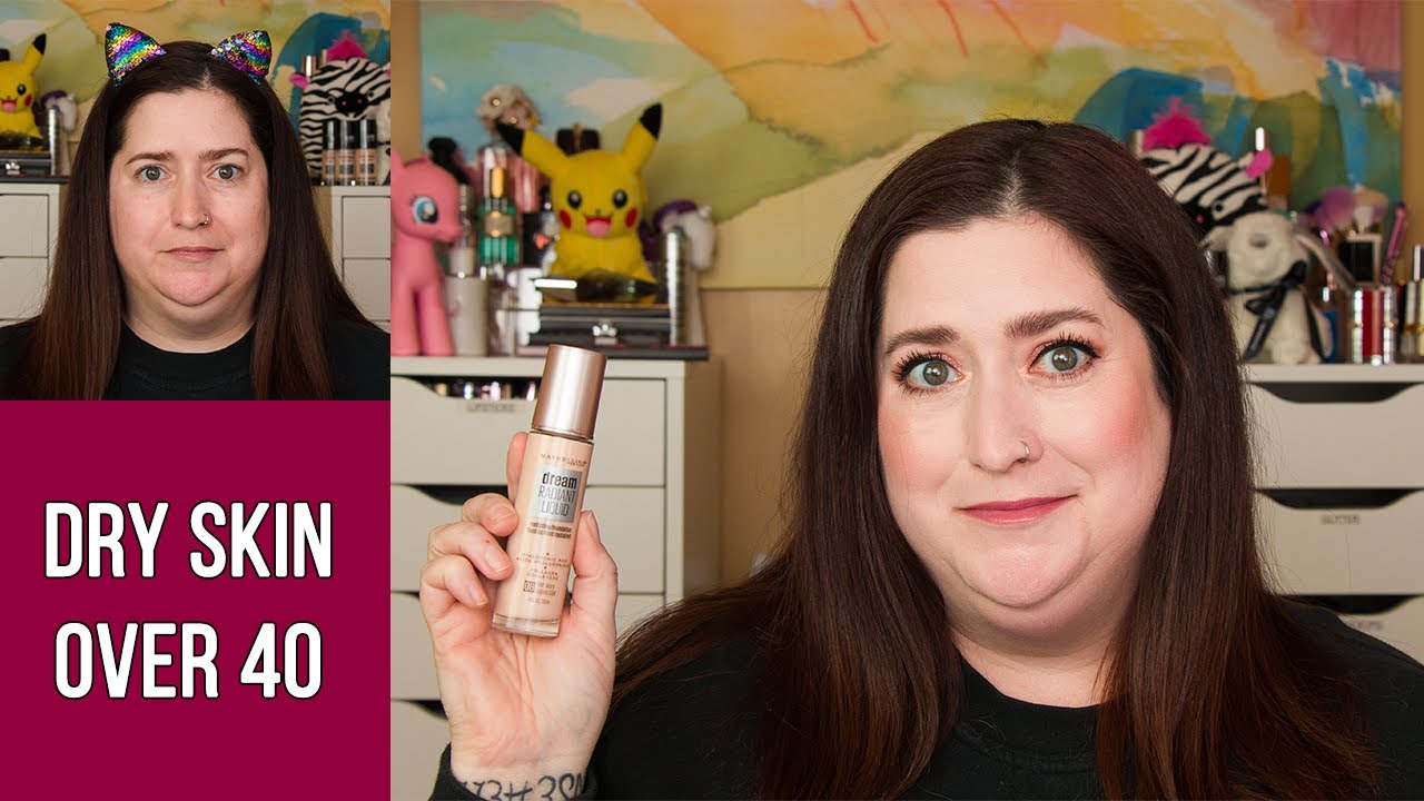 MAYBELLINE DREAM RADIANT FOUNDATION | Dry Skin Review & Wear Test