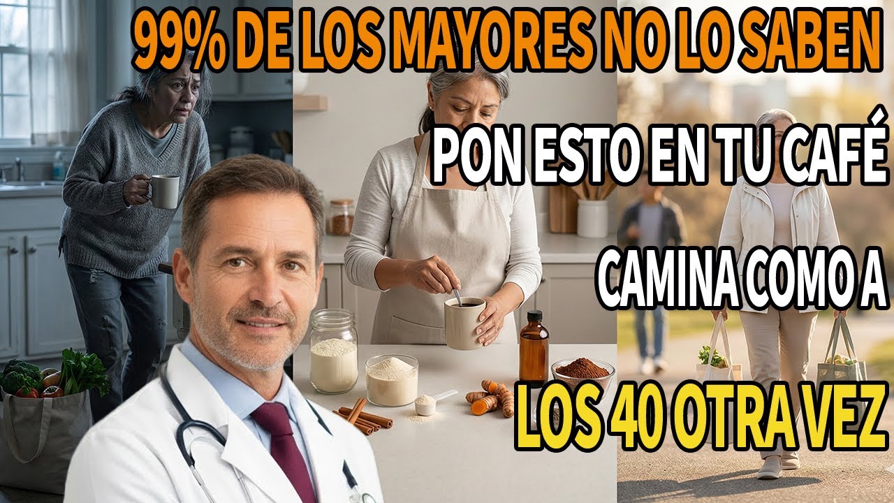Añade ESTO a tu Café y Recupera Músculo a los 60 (Adiós Sarcopenia) | Dr. Javier Martínez