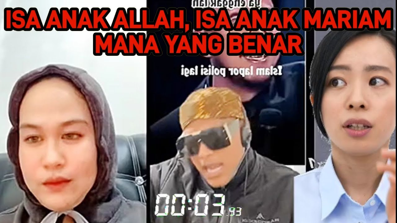 BEGINI AJA KAMU TIDAK BISA MENGERTI BOLAK BALIK DI AJARI MASIH TAK TERIMA. #debatagama #diskusiagama