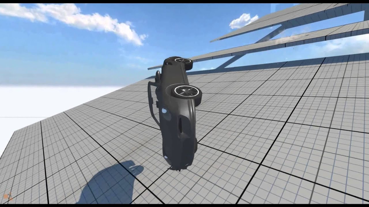 BeamNG.Drive Mod : Porsche 911 Cabriolet (Crash test)