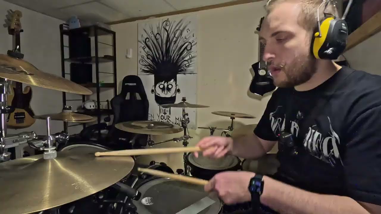7 Drum Parts In 111 Seconds
