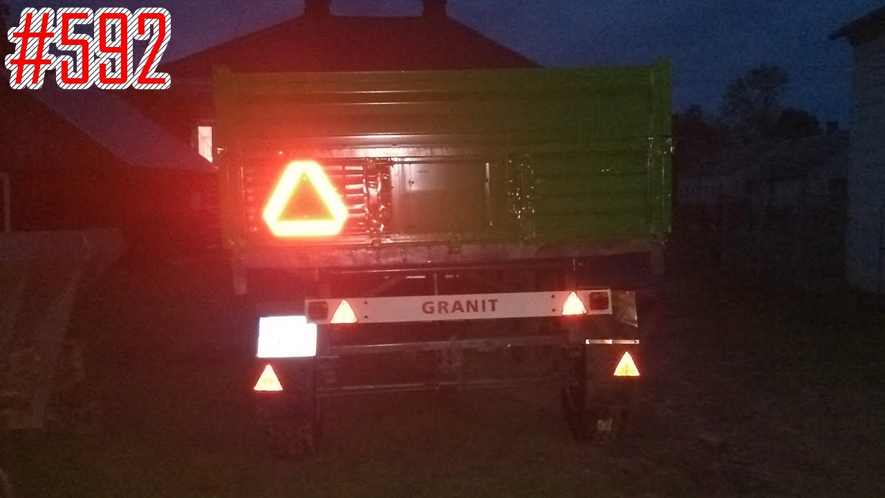 Zakładam instalację elektryczną do przyczepy D-47B #592