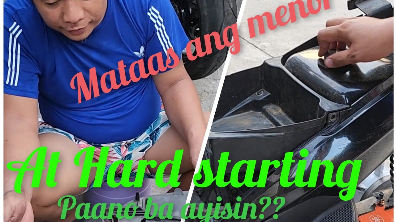 hard starting Mio at mataas ang menor..paano ibalik sa normal ????
