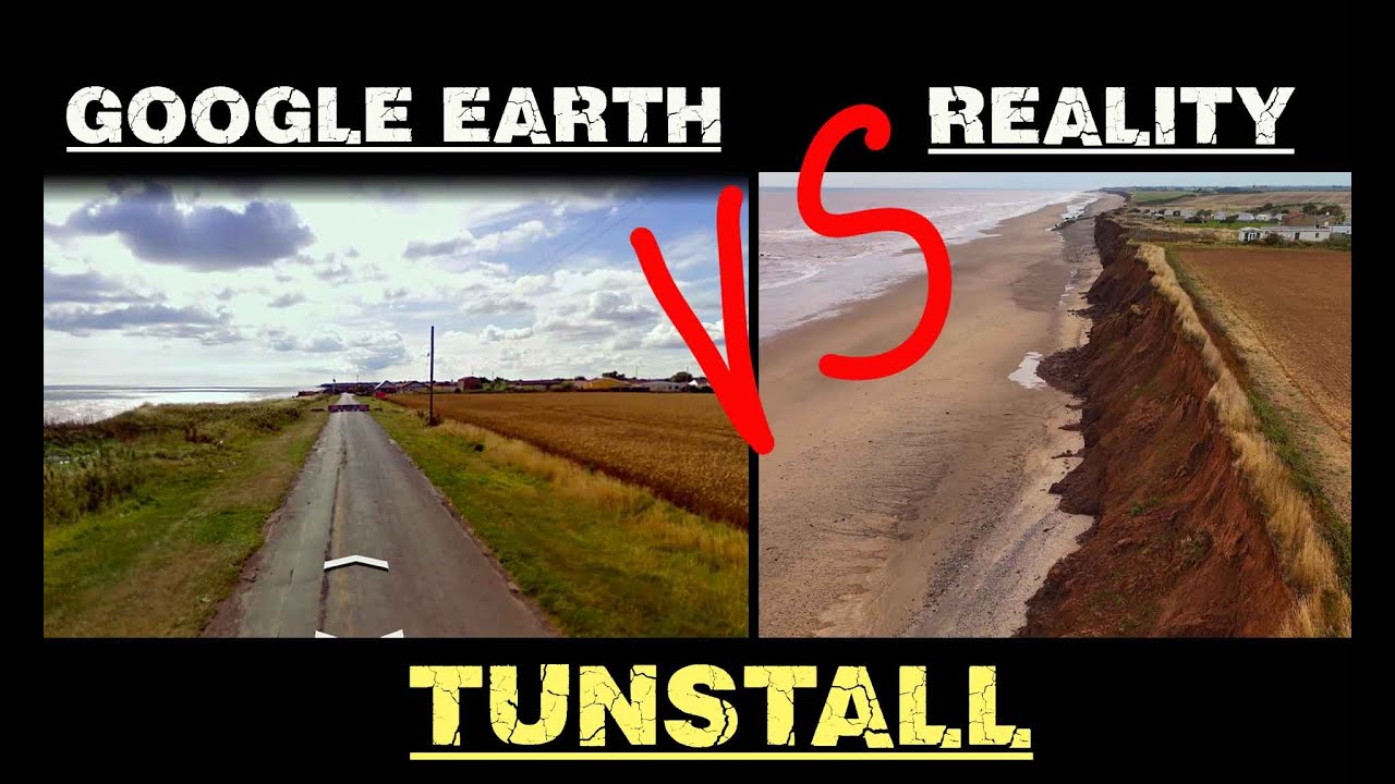 Tunstall, East Yorkshire. A comparison video. 25th September 2024 #erosion