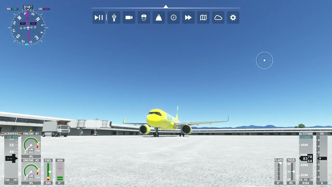 Vuelo completo Bogotá Medellin A 320 Flight sim. Xbox series S