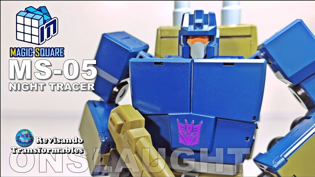 Magic Square MS-05 Night Tracer Onslaught  Masterpiece Transformers G1 Combiner Bruticus Part 3/5