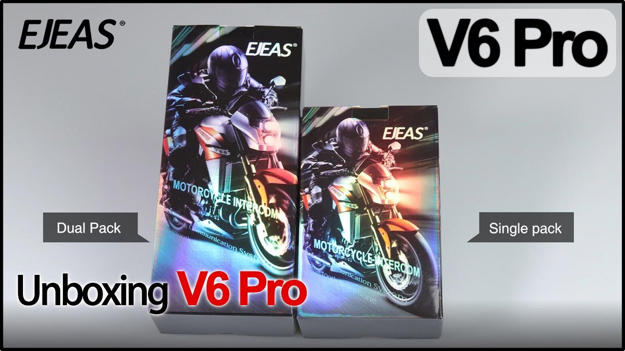 EJEAS V6 Pro | Unboxing V6 Pro, Detailed accessory list