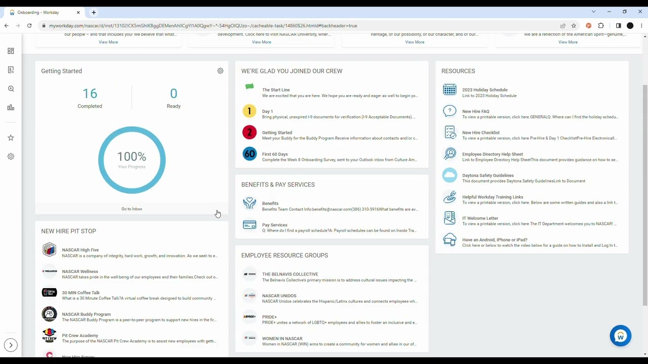 Workday Onboarding Dashboard Video