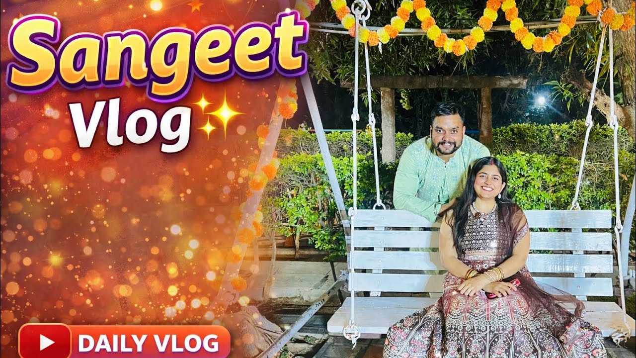 Sangeet Vlog✨ | Full Masti, Dance & Wedding Night Fun 💃🕺 | Indian Wedding Vlog