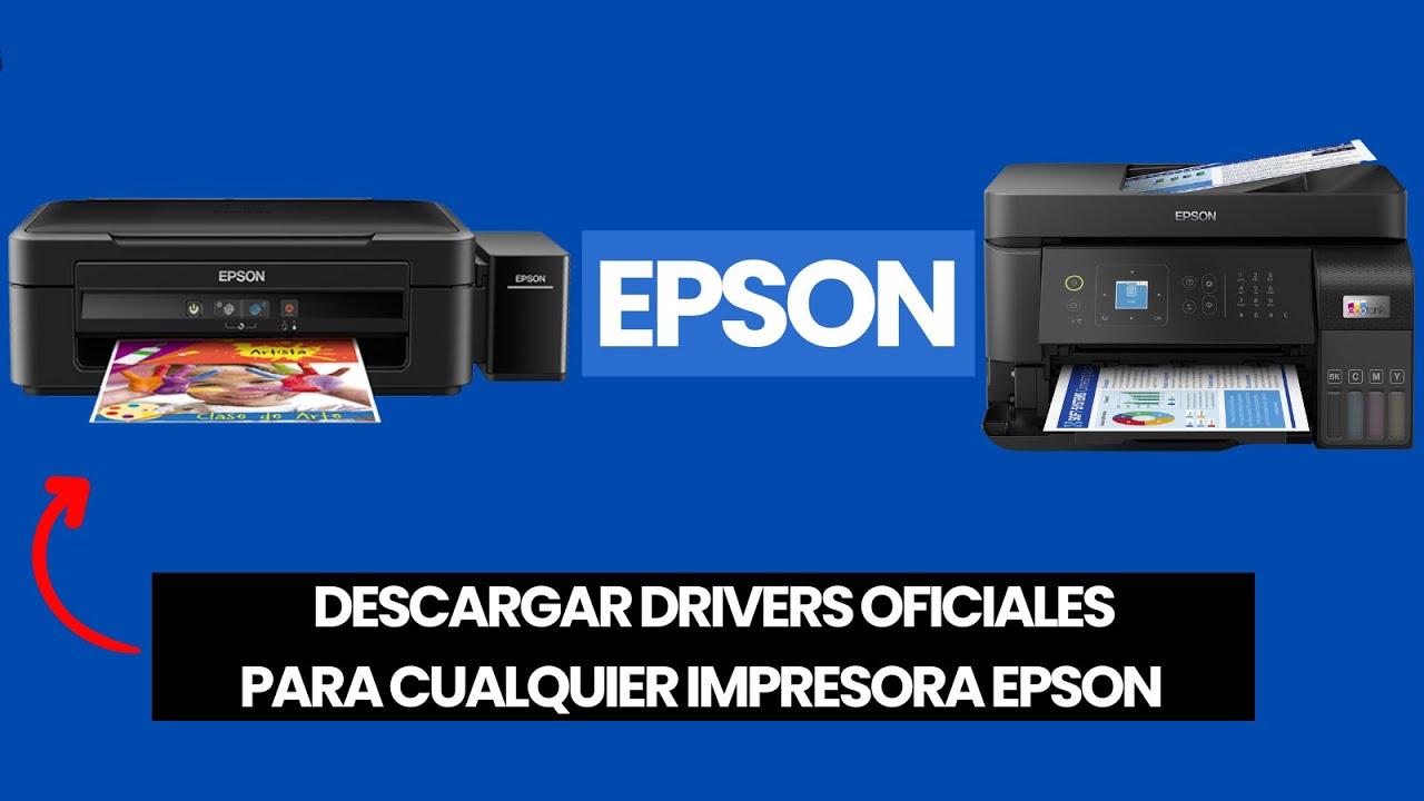 Cómo Descargar Drivers o Controladores Para Cualquier Impresora EPSON (Drivers Oficiales)