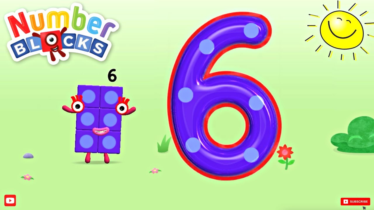 Numberblocks World App | Meet Numberblocks Six | Number Tracing | Fun Educational Learning Game
