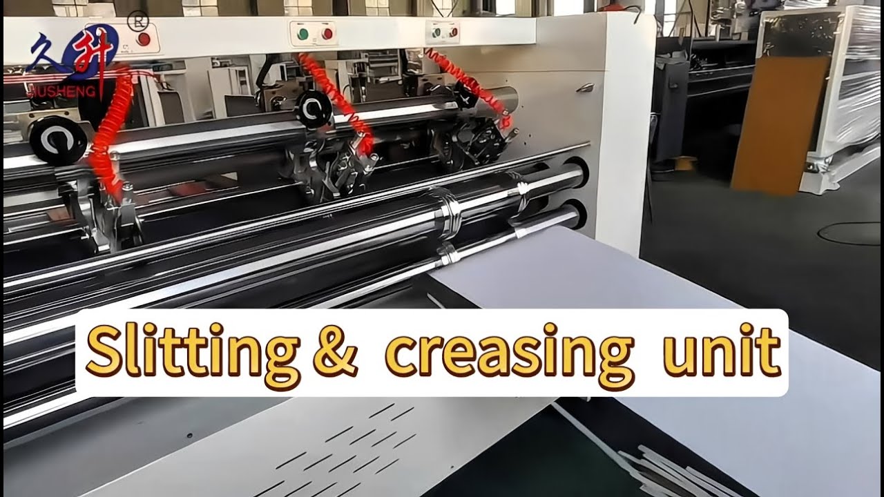 2000mm Automatic Feeding Thin Blade Machine for Carton Box Making – JIUSHENG