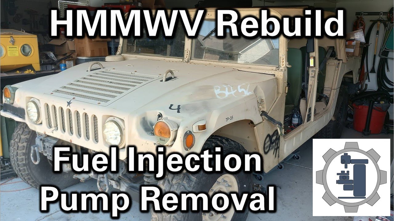 DIY Guide: 6.5L Diesel Injection Pump Removal on Surplus Humvee