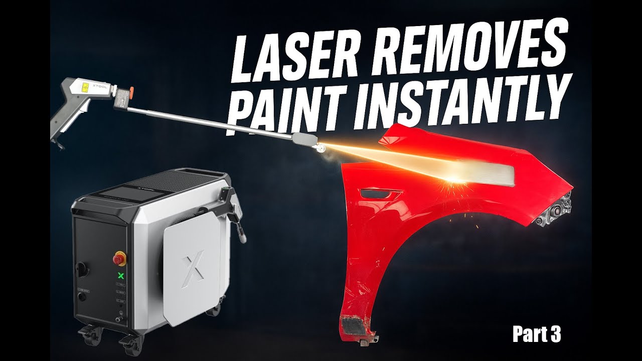 ⚡ Этот xTool LASER только что заменил пескоструйную обработку в моей мастерской!