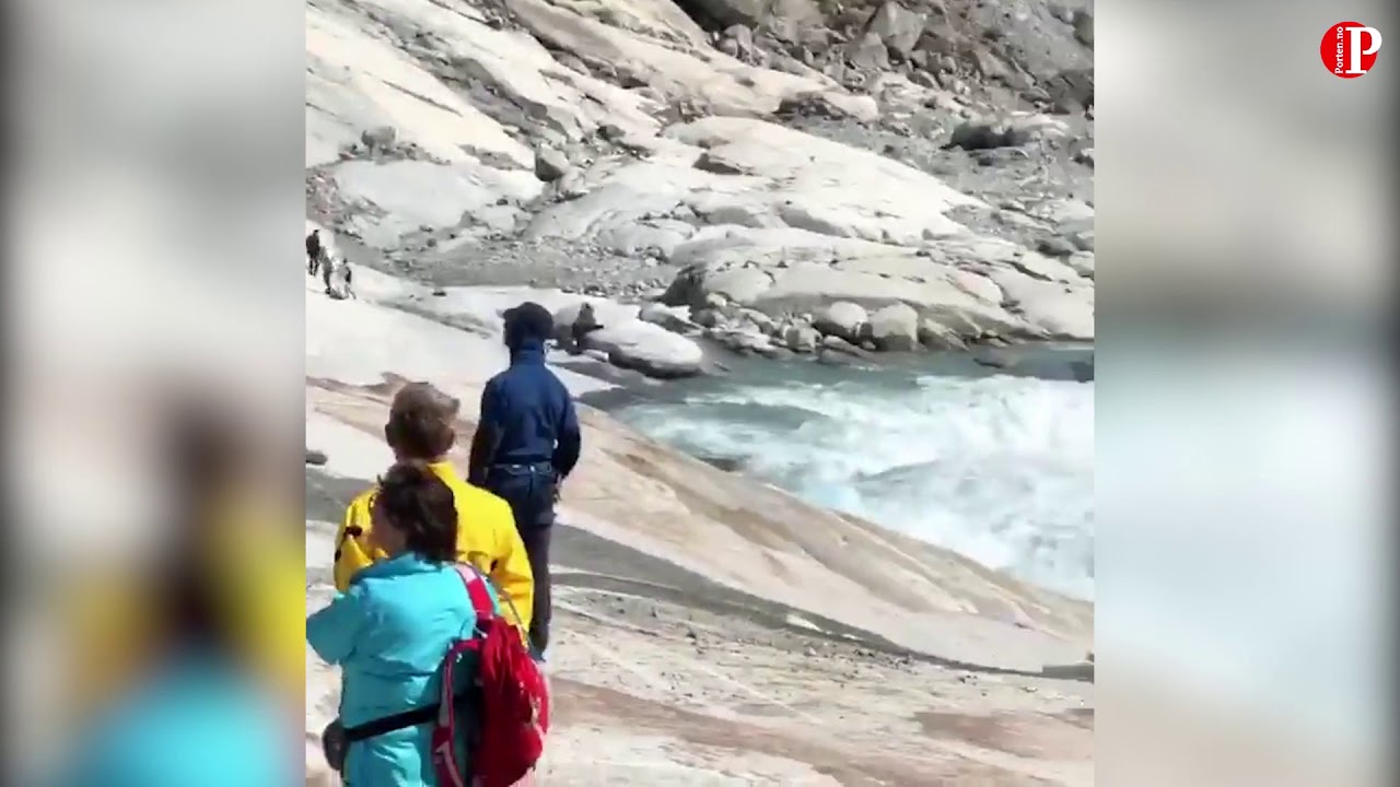 Nigardsbreen kalvar
