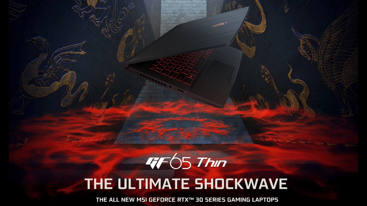 MSI GF65 Thin RTX 3060 Laptop + Core i5 10200H - Test In 9 Games | 1440p