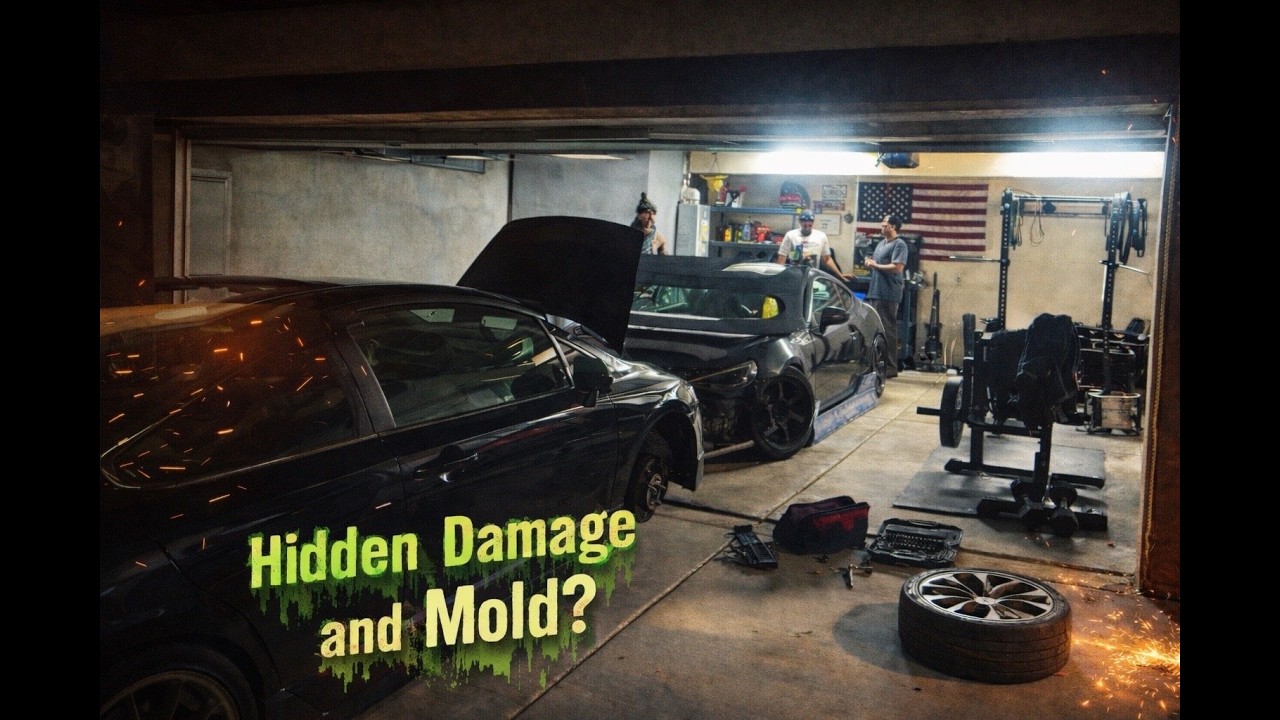 Finding hidden damage and mold on the FRS project build