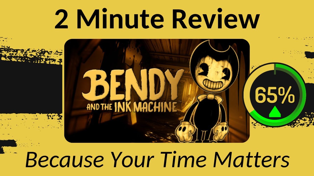Bendy and the Ink Machine &mdash; двухминутный обзор!
