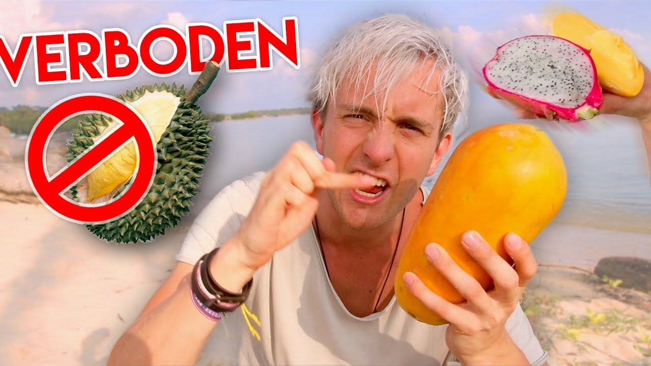 EXOTISCH FRUIT PROEVEN 🔥 (+ 1 illegale fruit soort ☠)