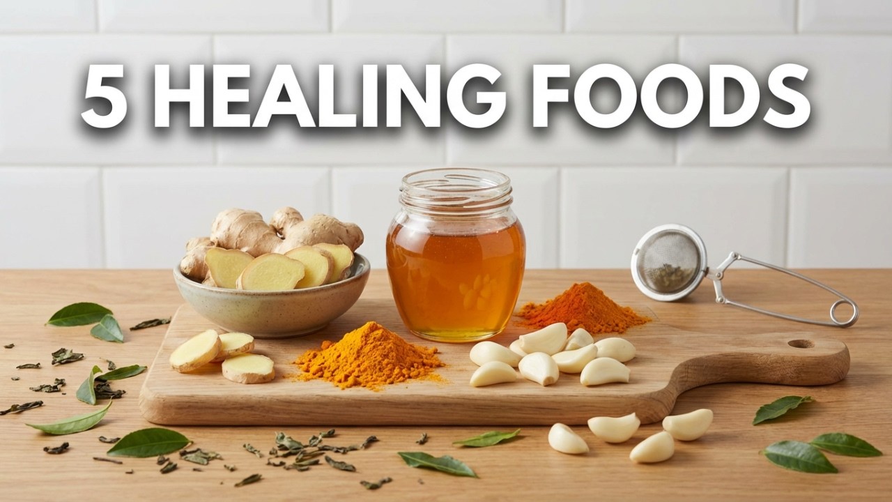 5 Healing Foods That Support Your Body and Mind Naturally   Rich in antioxidants and vitamins