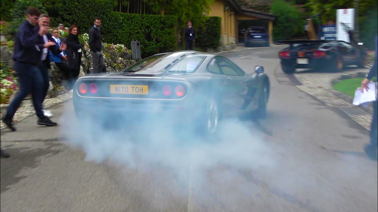 20 Million € McLaren F1 does crazy powerslide!