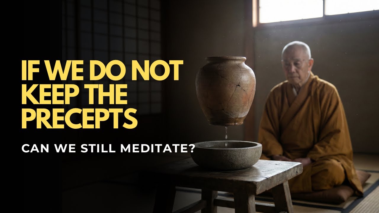 If We Do Not Keep the Precepts, Can We Still Meditate?
