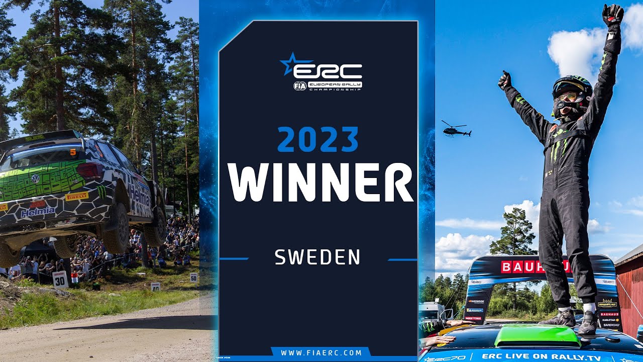 WINNER! ERC Royal Rally of Scandinavia 2023