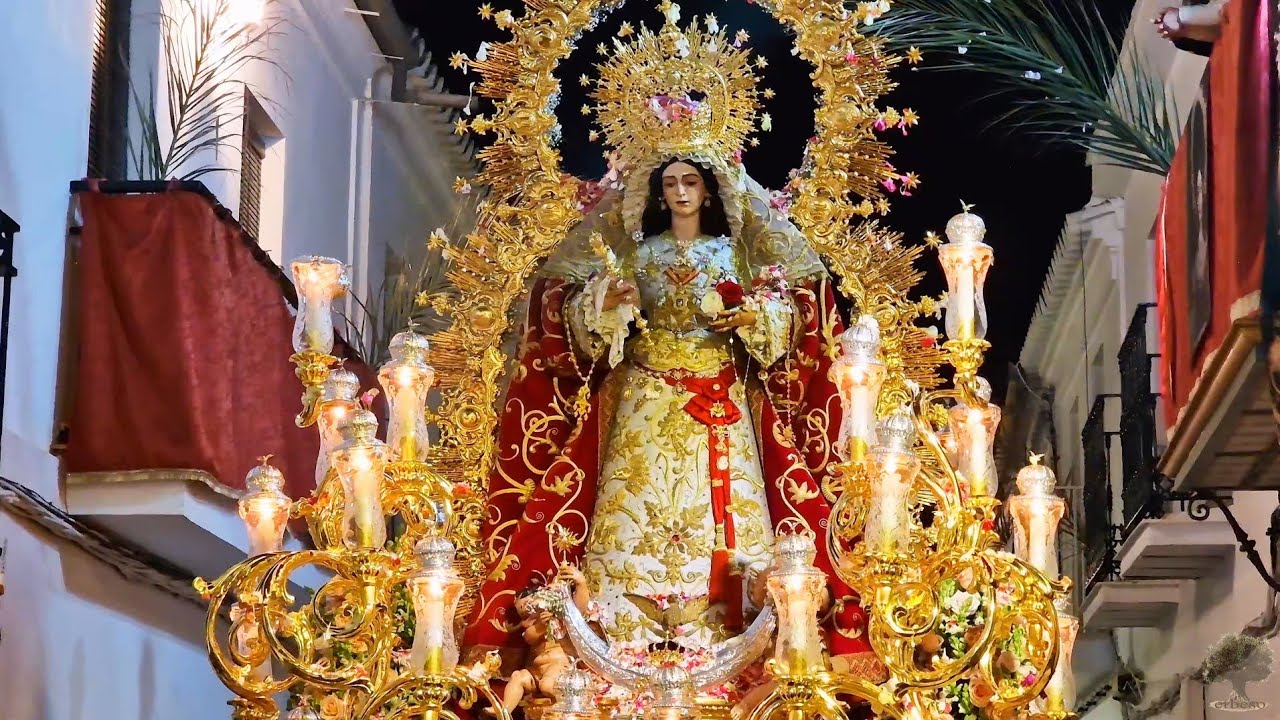 Entrada de la Virgen de la Soledad de Hinojos - BM Nieves (Olivares)