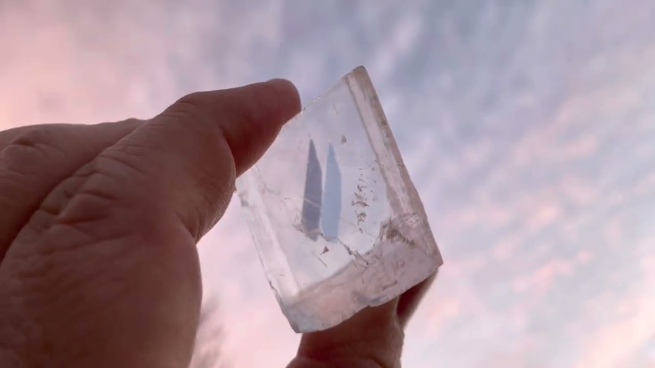 How the Vikings may have used calcite to locate the position of the Sun in a cloudy sky