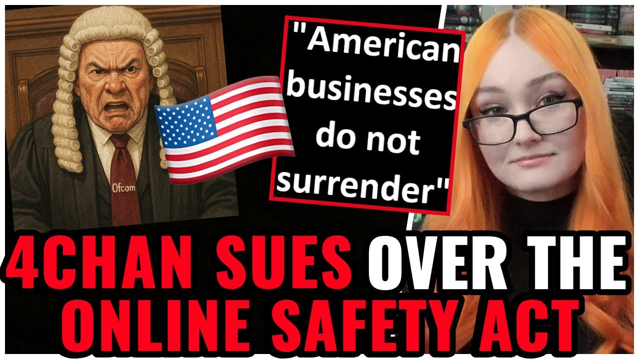 UK Regulators SUED Over The Online Safety Act By 4Chan & Kiwifarms, Could This SAVE The Internet!?