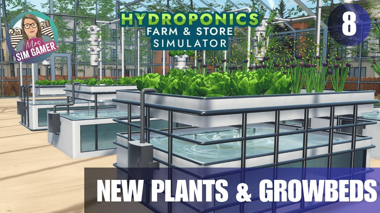 New Plants & Growbeds on Hydroponics Farm Store Simulator - 8