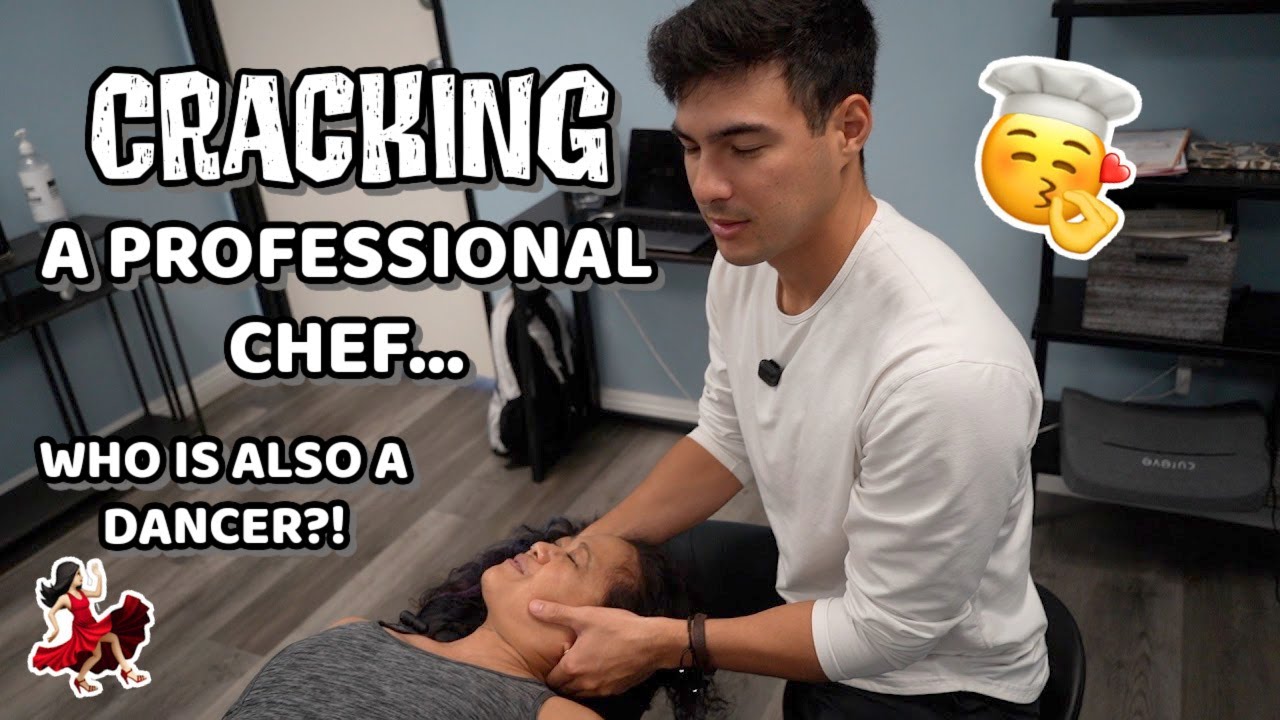 SHE STANDS ALL DAY LONG!!! CRACKING a Professional Chef AND Dancer | Full Treatment with Dr. Tyler