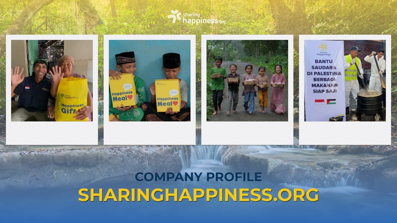 Company Profile SharingHappiness 2025 ✨