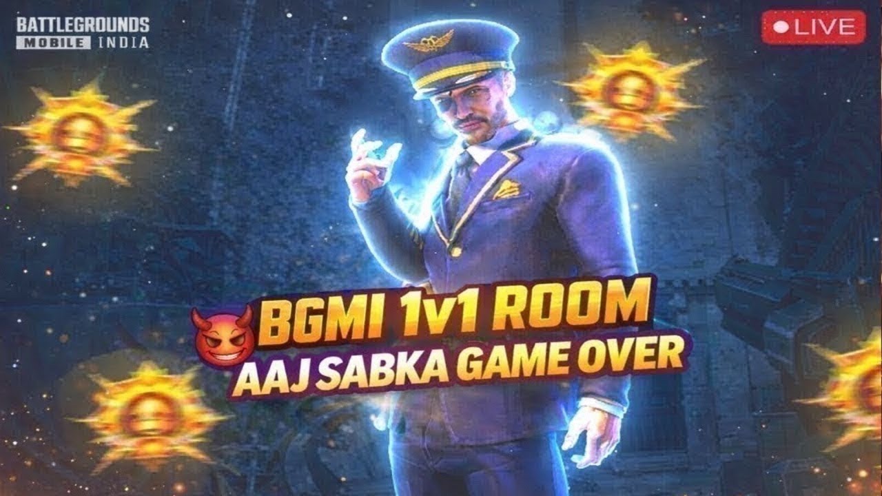 BGMI 1v1 Room 😈 | Aaj Sabka Game Over #bgmilive #bgmi #pubg #viral #shorts #shortsfeed