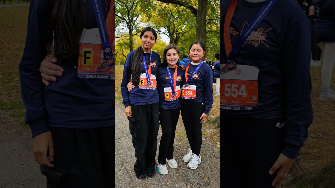 2025 NYC Marathon 🇺🇸🗽 - Niños representan a Uruguay 🇺🇾  en la maraton de New York City 🏃‍♂️🏃‍♀️# 2