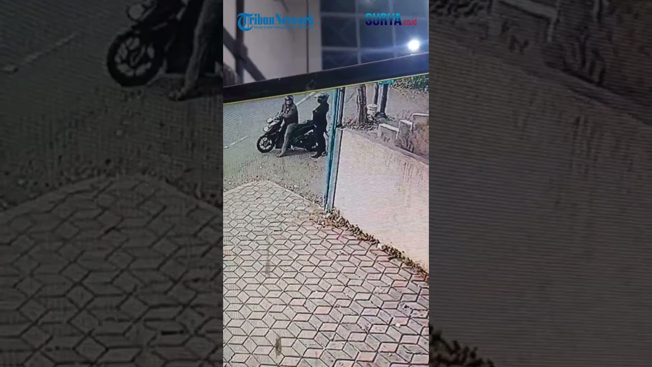 Curanmor Kembali Terekam CCTV di Bondowoso, Pelaku Diduga Mirip