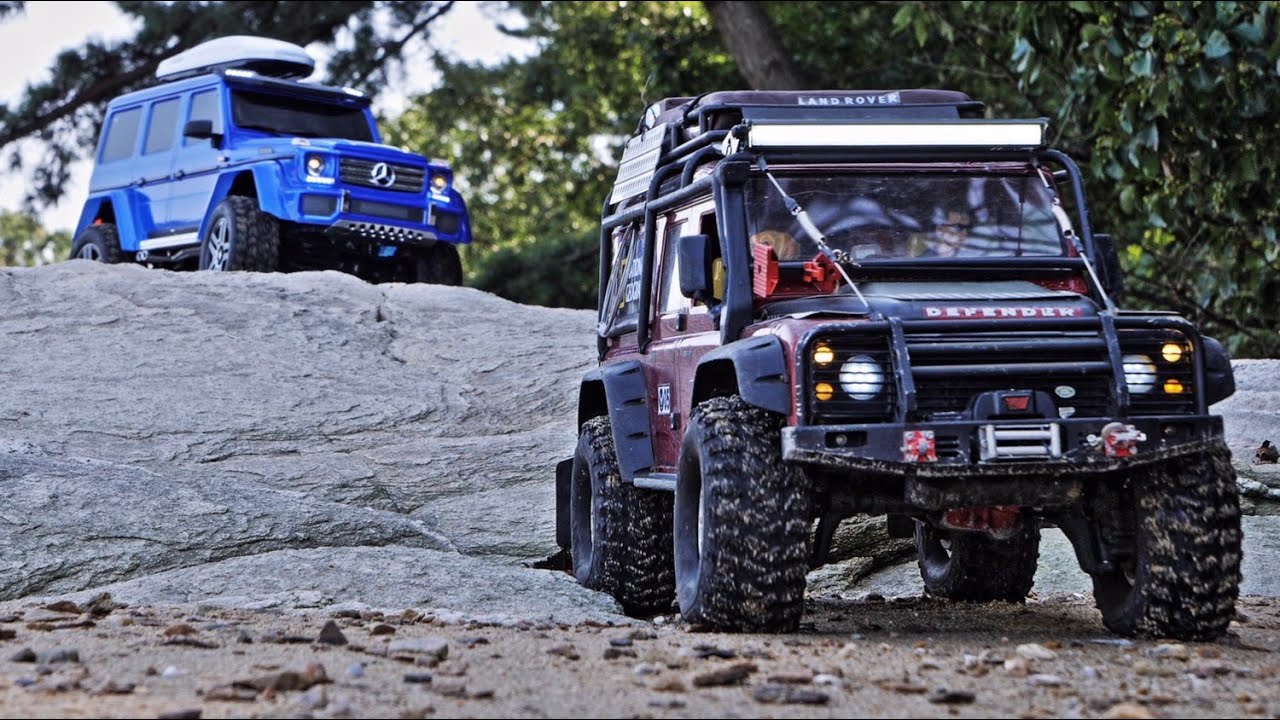 Traxxas TRX4 G500 & TRX4 Defender Waterfront drive