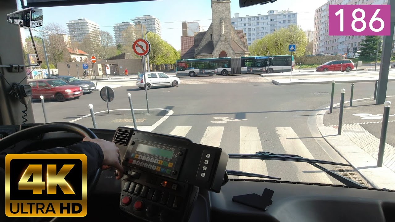 Bus 186 - Sans Voyageur jusqu'à la Porte d'Italie