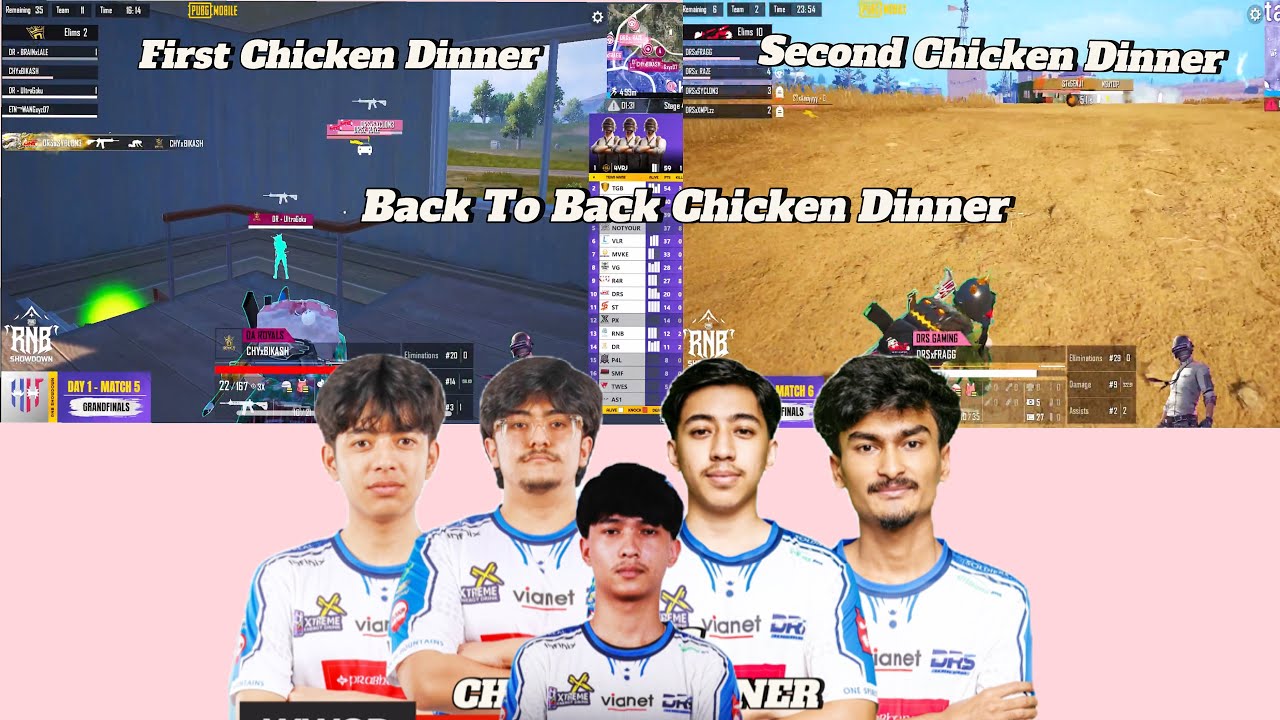 New Tournament Back To Back Chicken Dinner