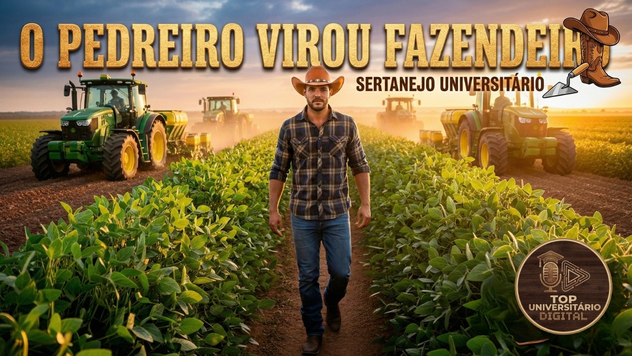 O Pedreiro Virou Fazendeiro - Lançamento Sertanejo 2026 🚜
