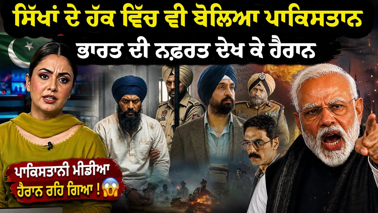 ਸਤਲੁਜ ਫਿਲਮ ਨੇ ਪਾਕਿਸਤਾਨ ਵਿੱਚ ਵੀ ਸਨਸਨੀ ਮਚਾ ਦਿੱਤੀ, Pakistani media Shocking React on Satluj movie 🫣