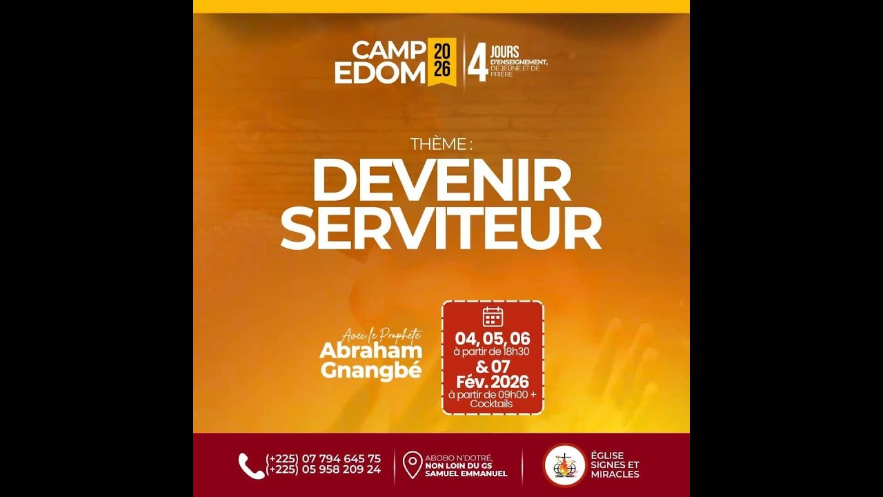 CAMP EDOM 4ème JOURS