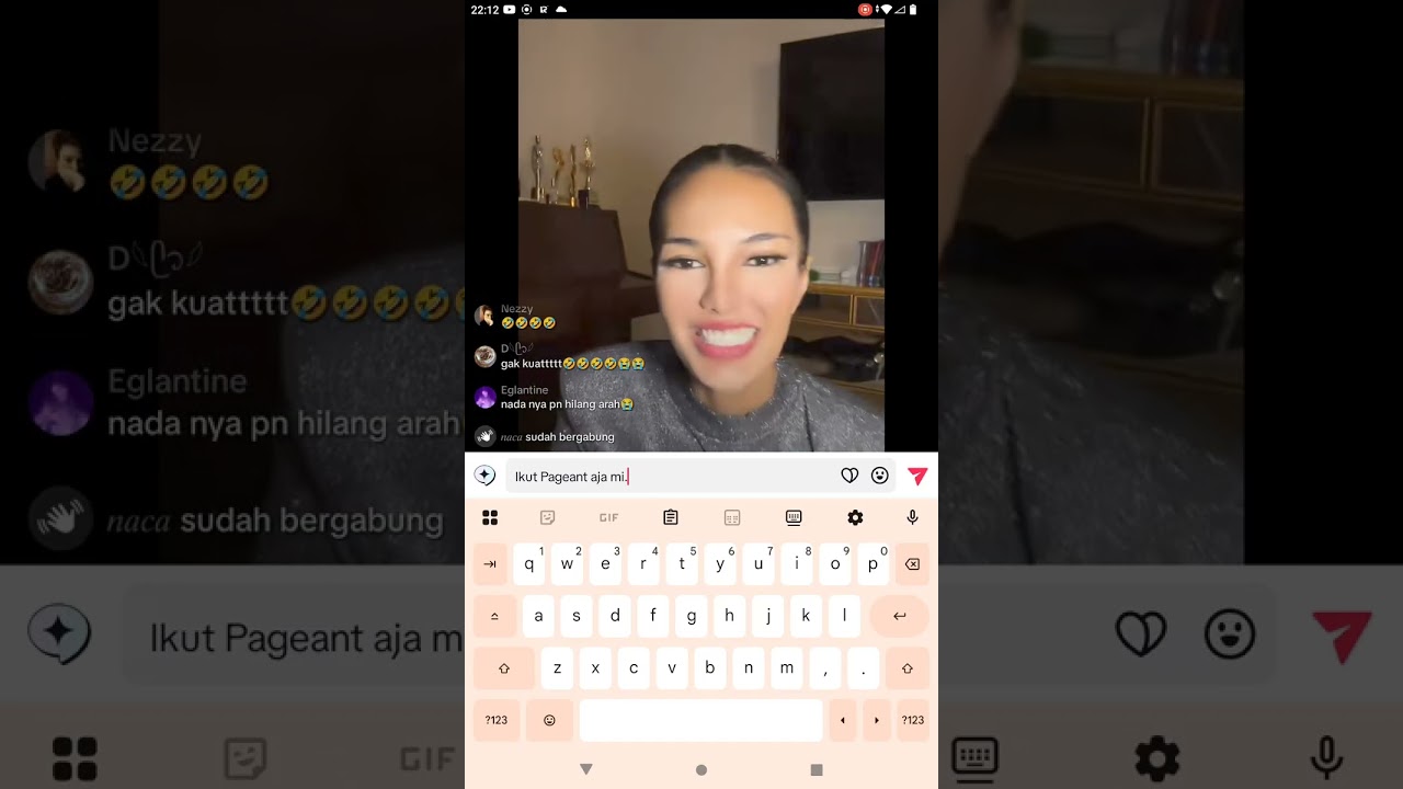 Vina live tiktok 29 January.