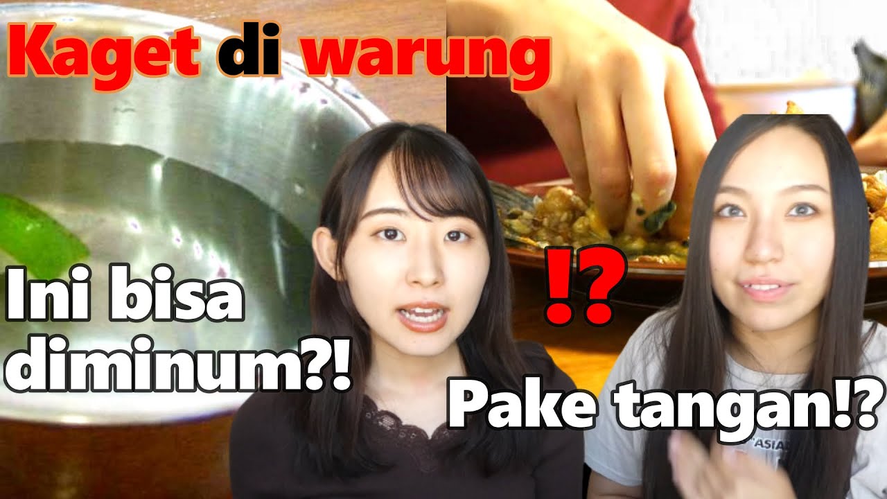 YANG BIKIN CEWEK JEPANG TERKEJUT SAAT PERGI KE WARUNG DI INDONESIA !!